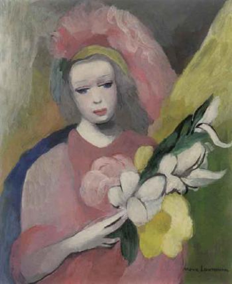 Portrait d'Agathe by Marie Laurencin