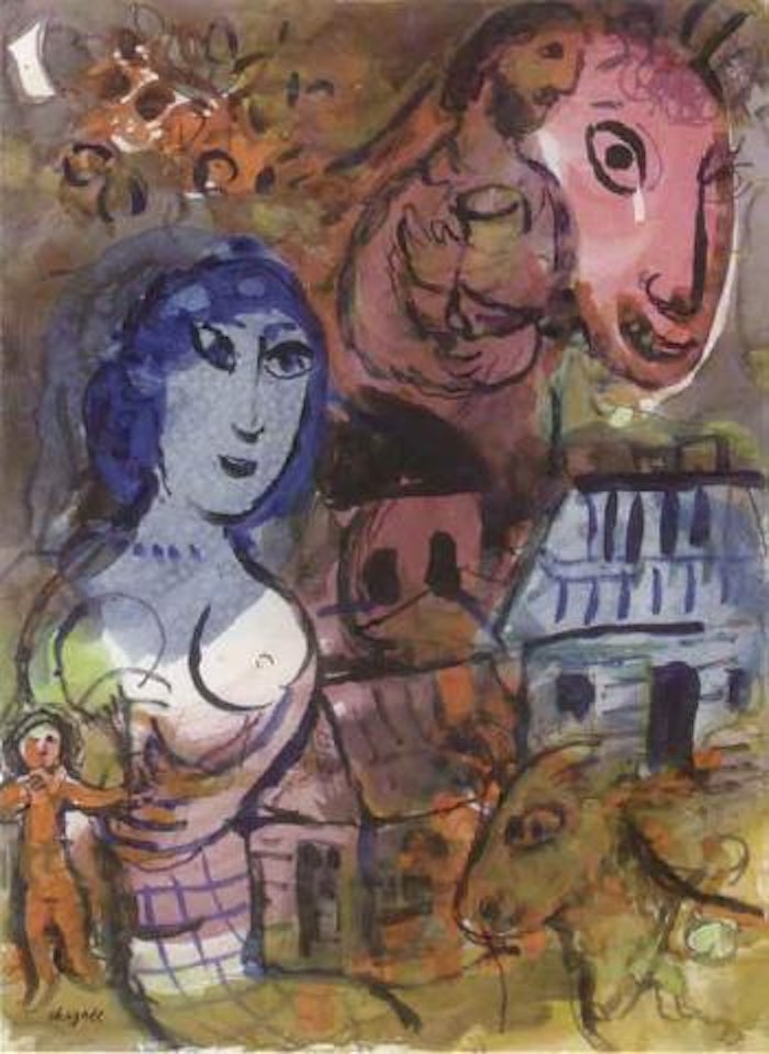 Hommage a Marc Chagall by Marc Chagall