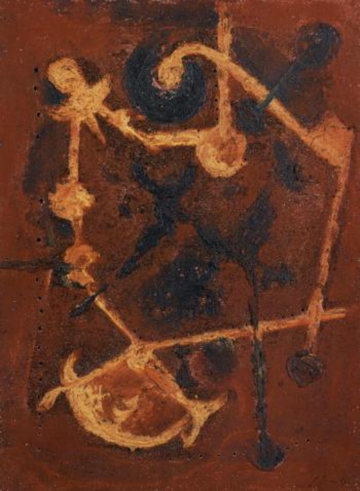 Concetto spaziale by Lucio Fontana