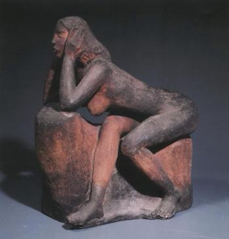 La mujer del marinero by Lucio Fontana