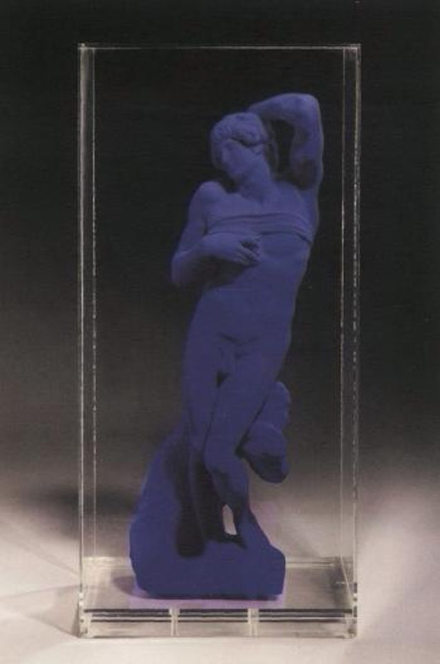 S20, l'esclave mourant d'apres Michel-Ange by Yves Klein