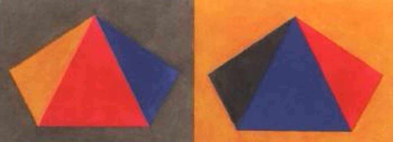 Wall drawing number 451 by Sol LeWitt