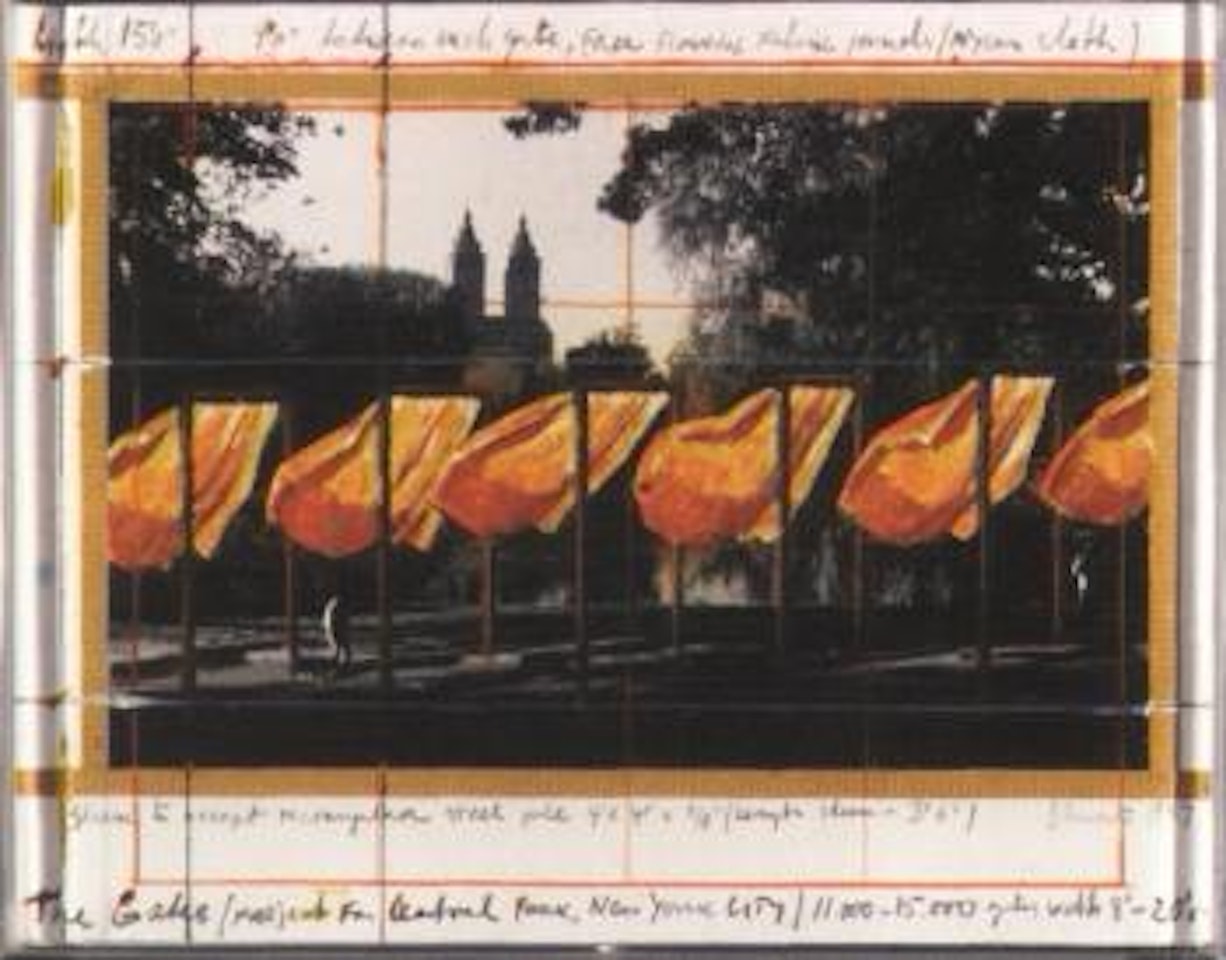 Gates, project for Central Park, New York City by Christo