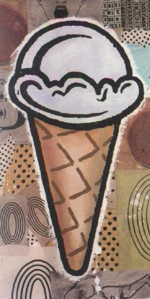Study for 29 Burton Street no 2 by Donald Baechler