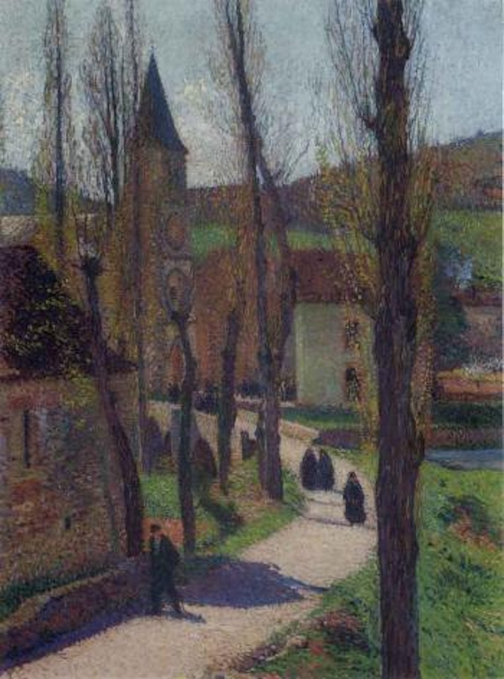 L'Eglise de la Bastide du Vert by Henri Jean Guillaume Martin