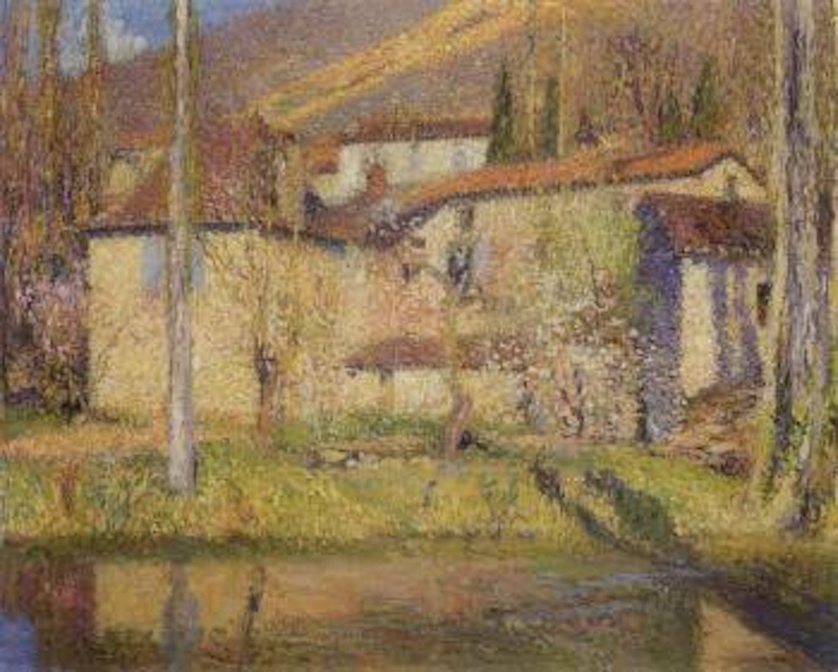 Paysage pres de Toulouse by Henri Jean Guillaume Martin