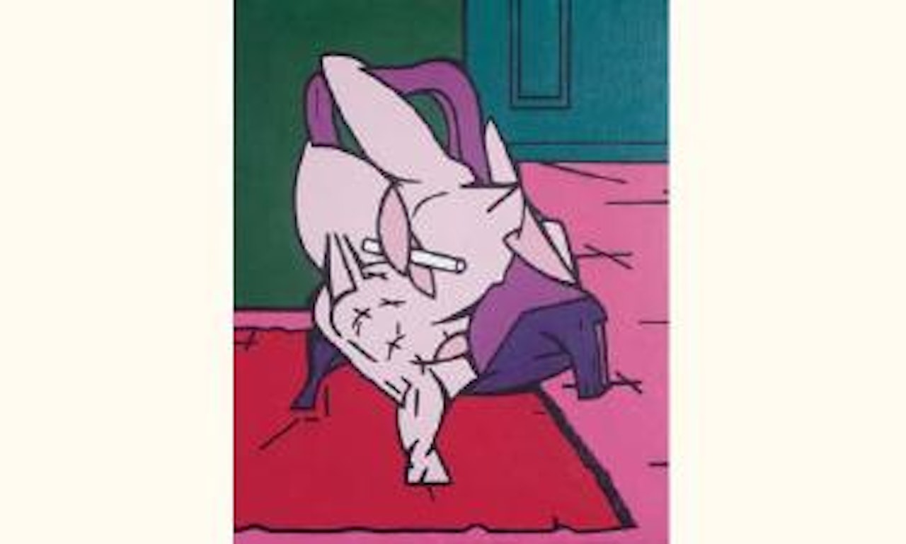 Study for pornography scene by Valerio Adami