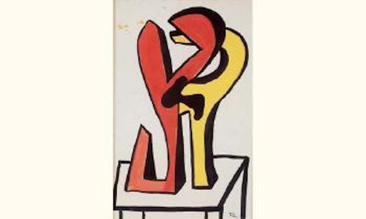 Etude pour sculpture by Fernand Leger