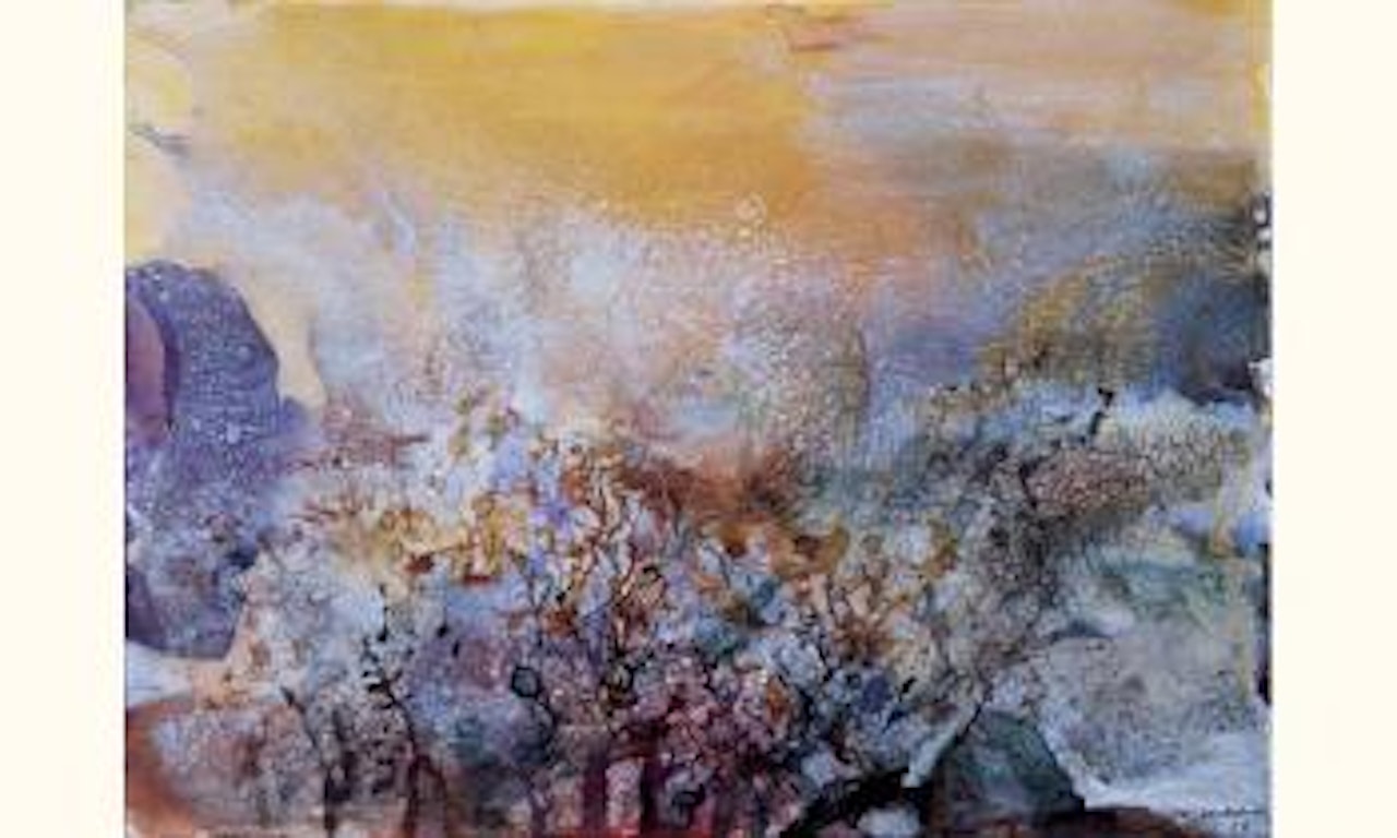 Composition by Zao Wou-Ki