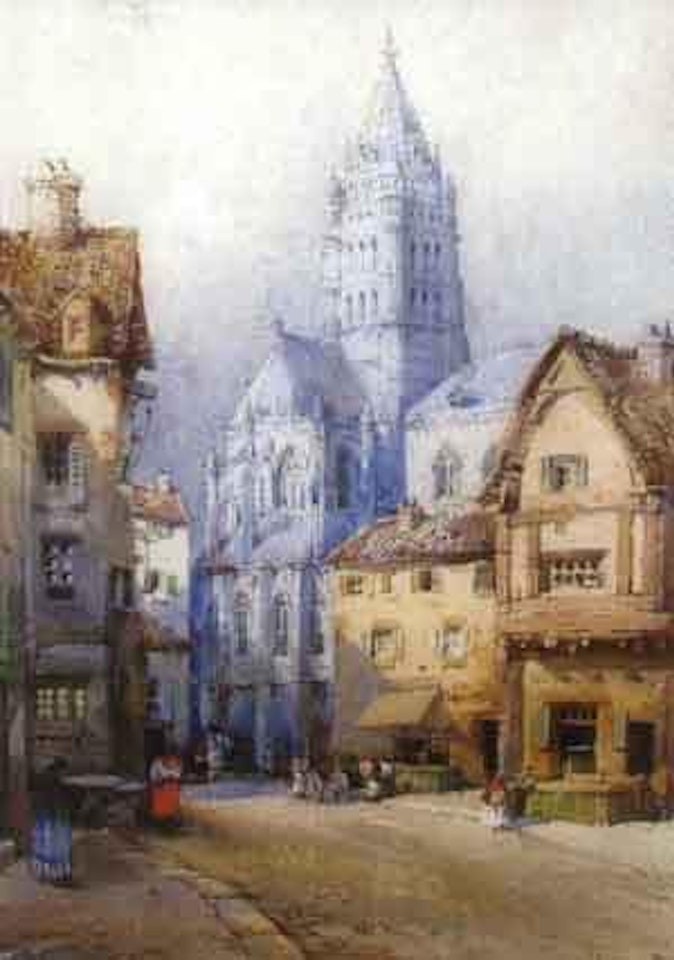 Church of St. Pierre Coutances by Noel Harry Leaver