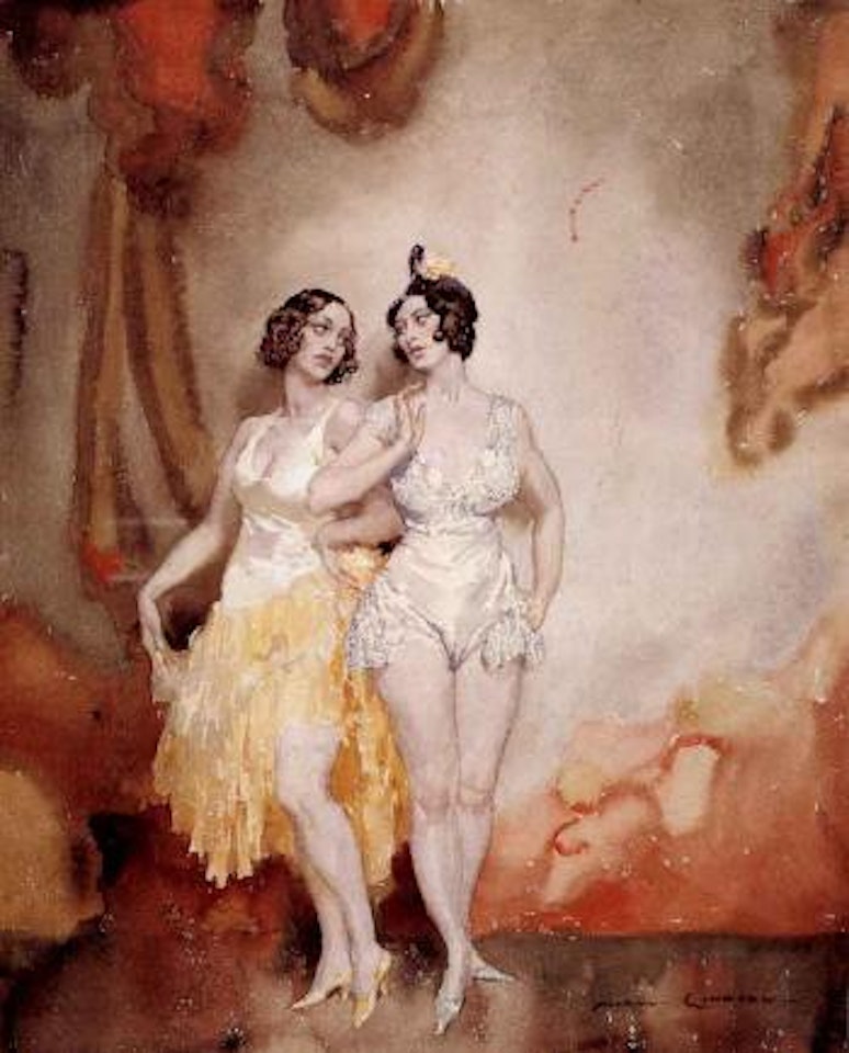 Dolly sisters by Norman Alfred Williams Lindsay