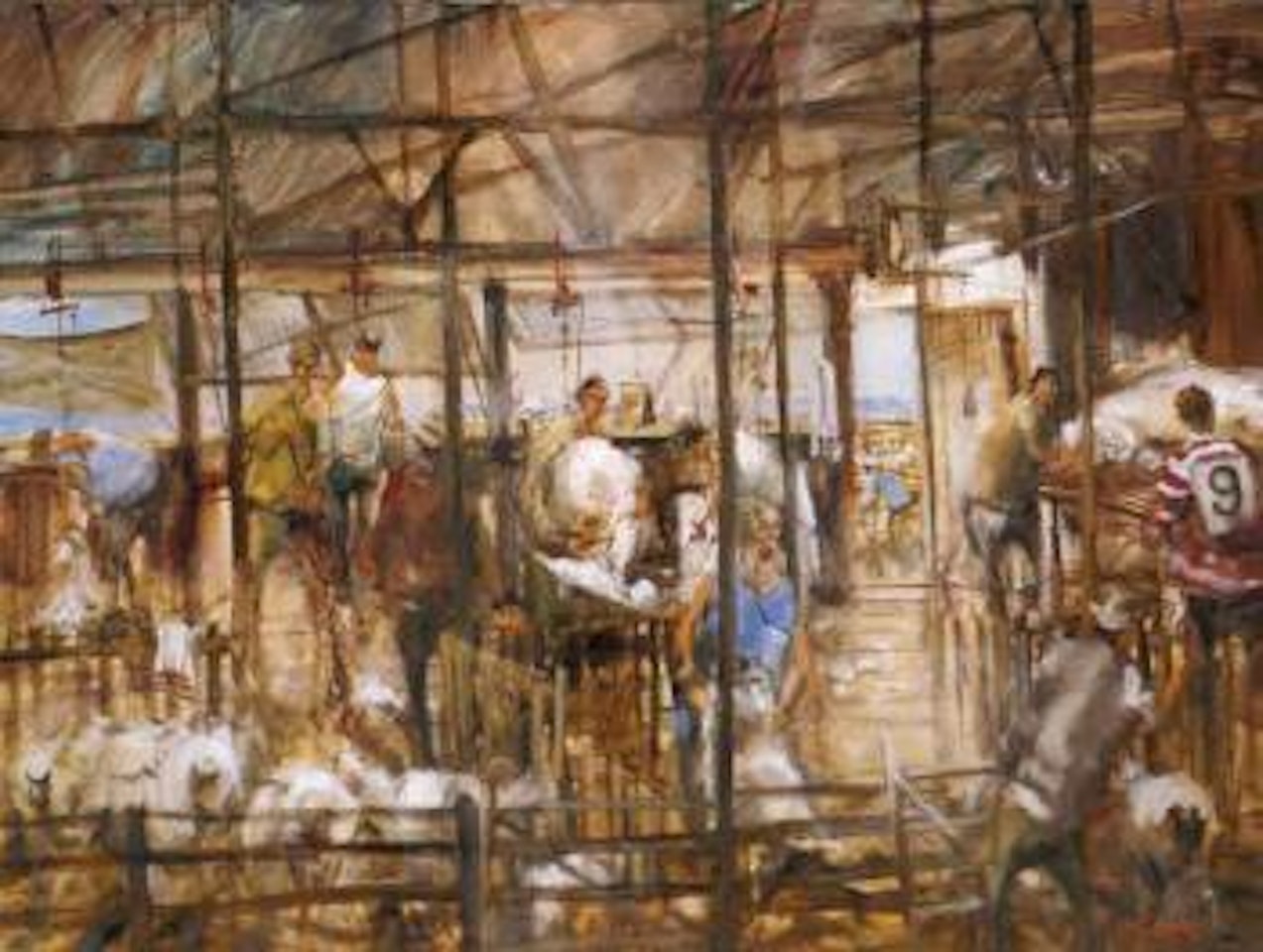 When Smithy rung the shed by Hugh Sawrey