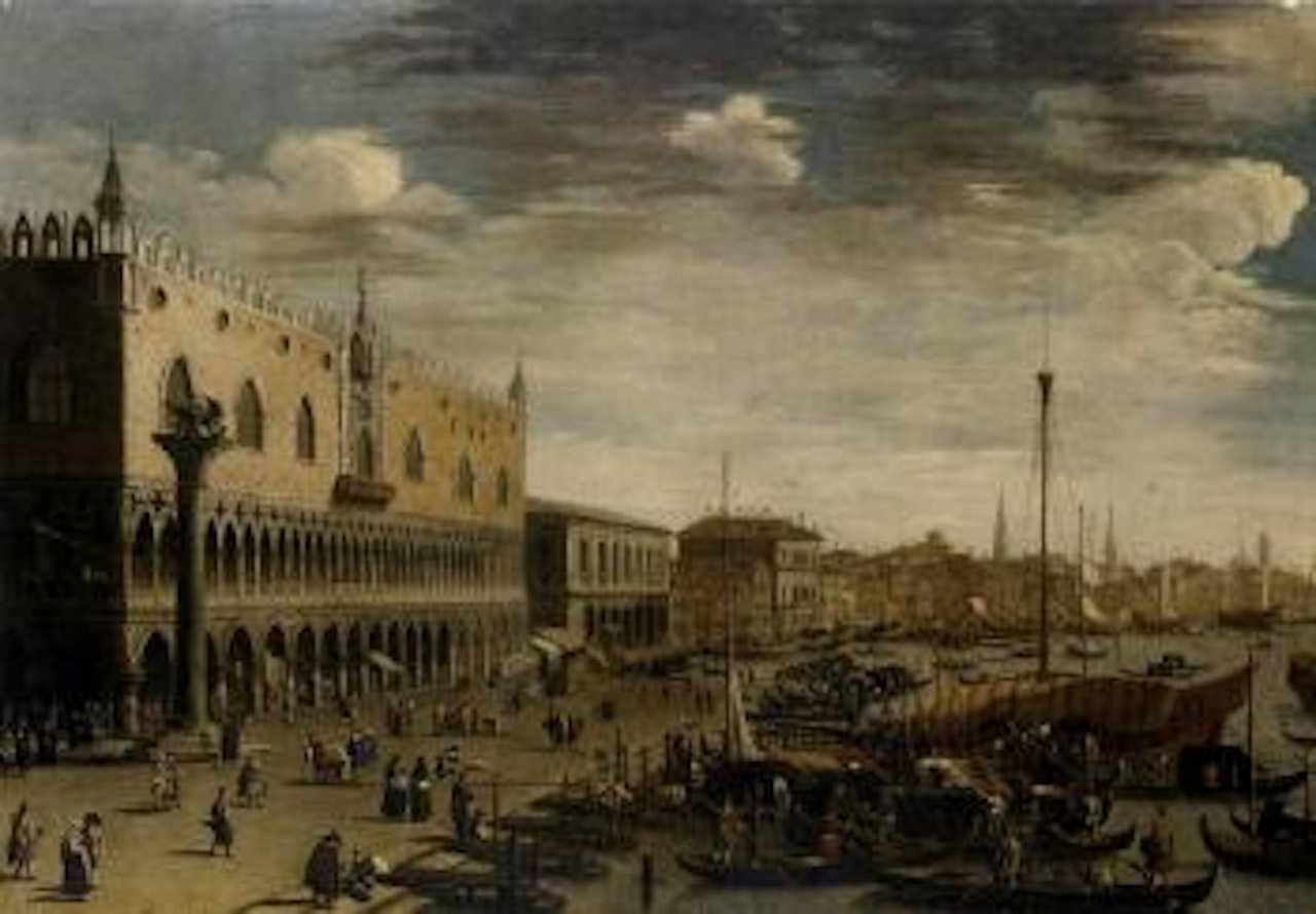 Riva degli Schiavoni, Venice by Canaletto