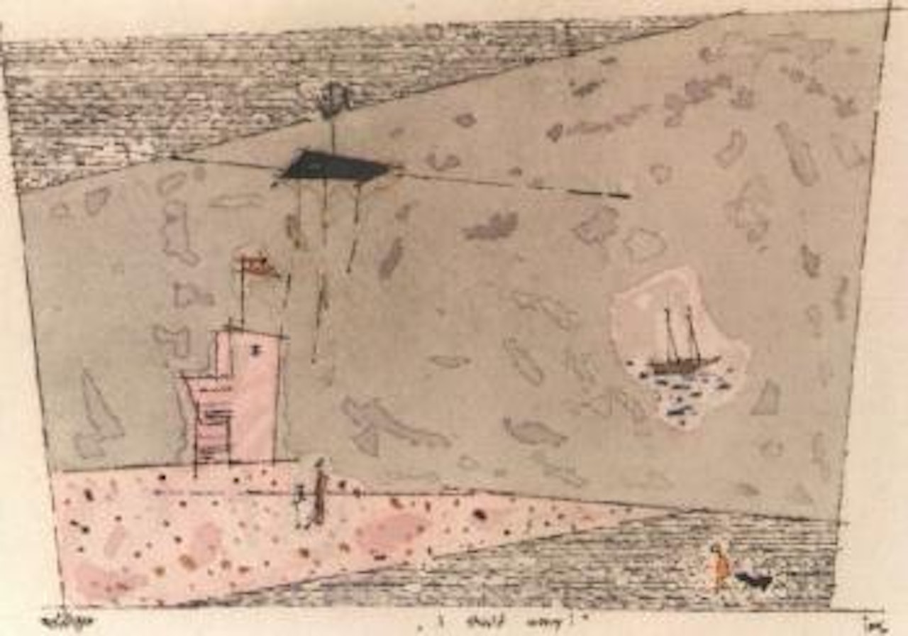 I should worry ! by Lyonel Feininger