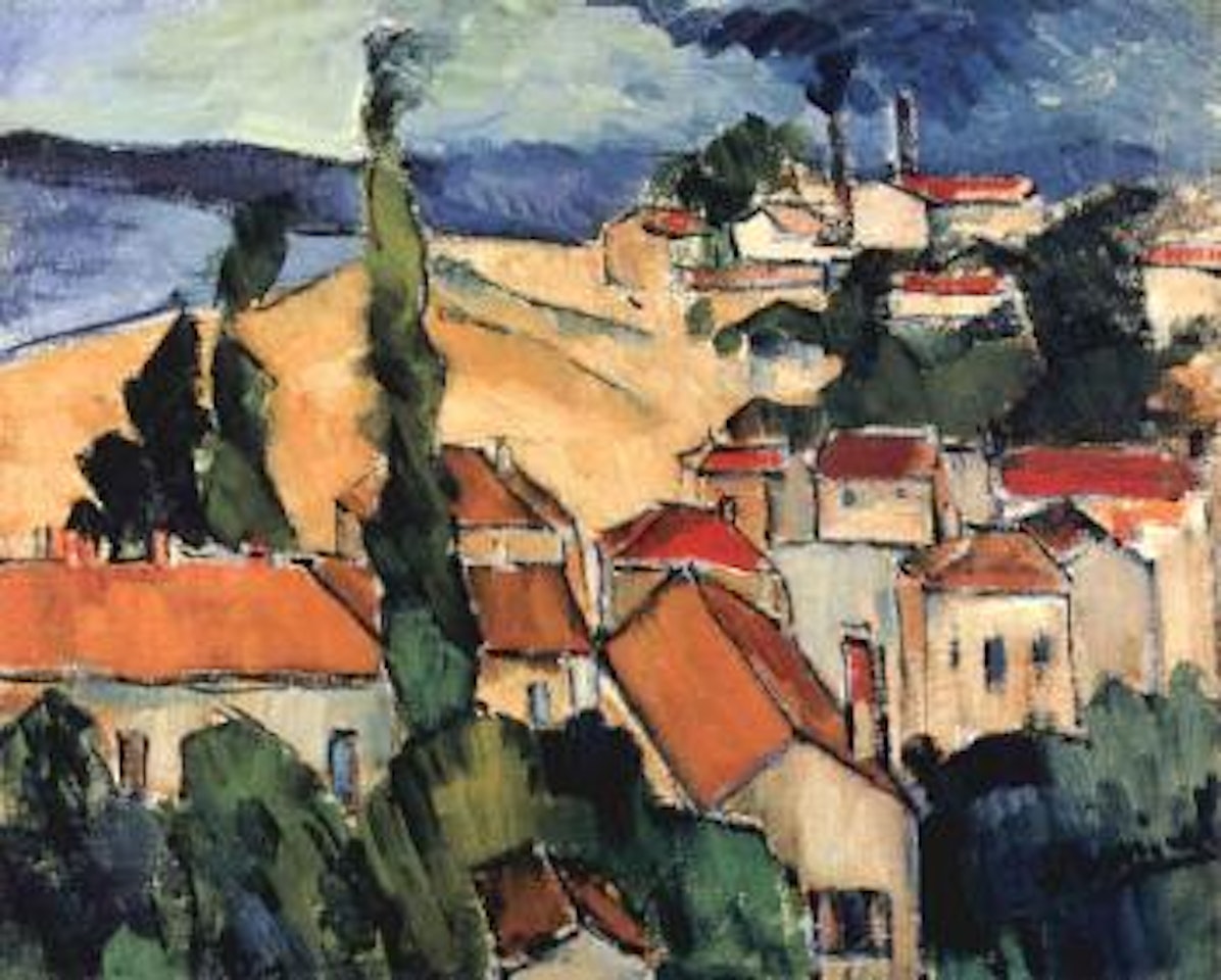 Village au pied de la colline by Maurice de Vlaminck