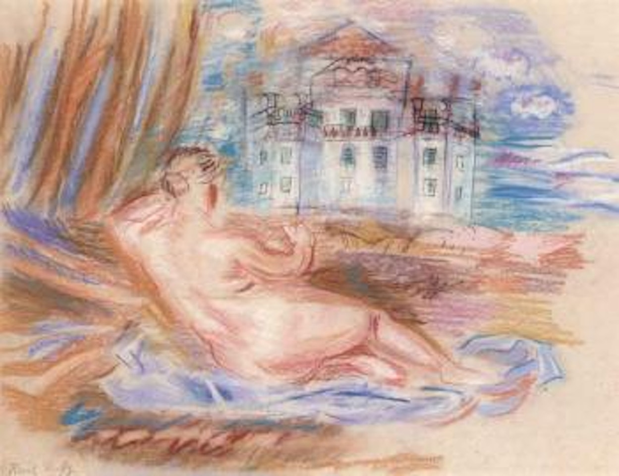 Nu a la Renoir by Raoul Dufy