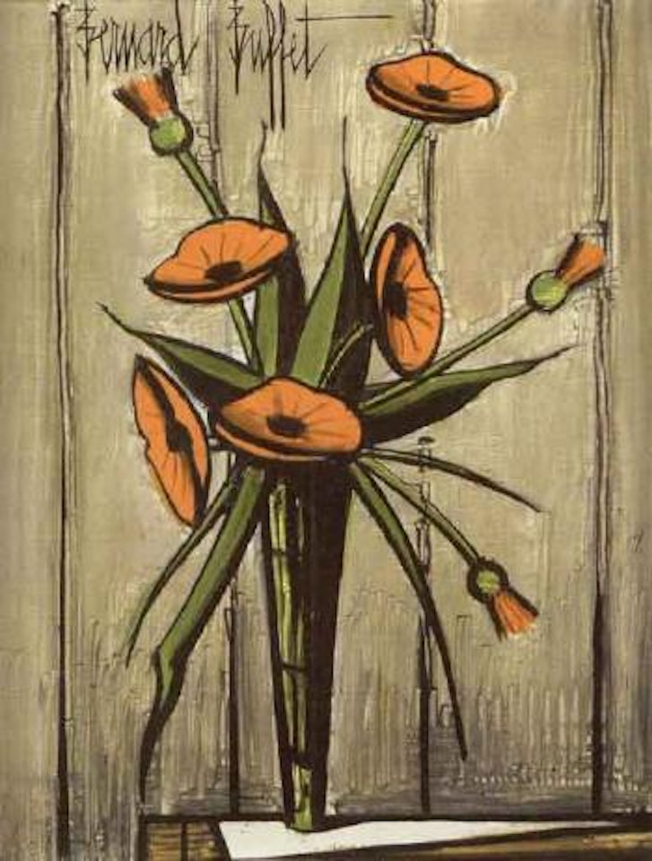 Soucis dans un verre by Bernard Buffet