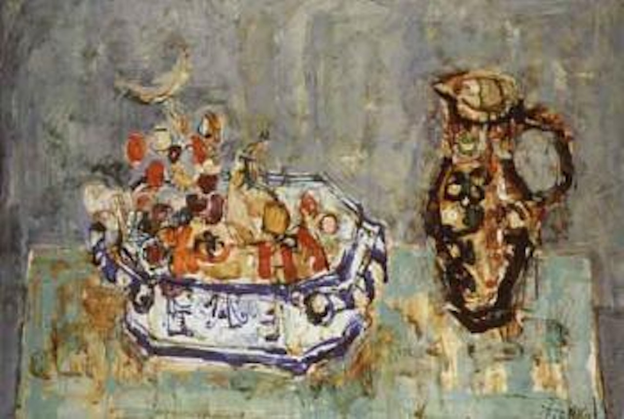Nature morte au compotier by Paul Aizpiri