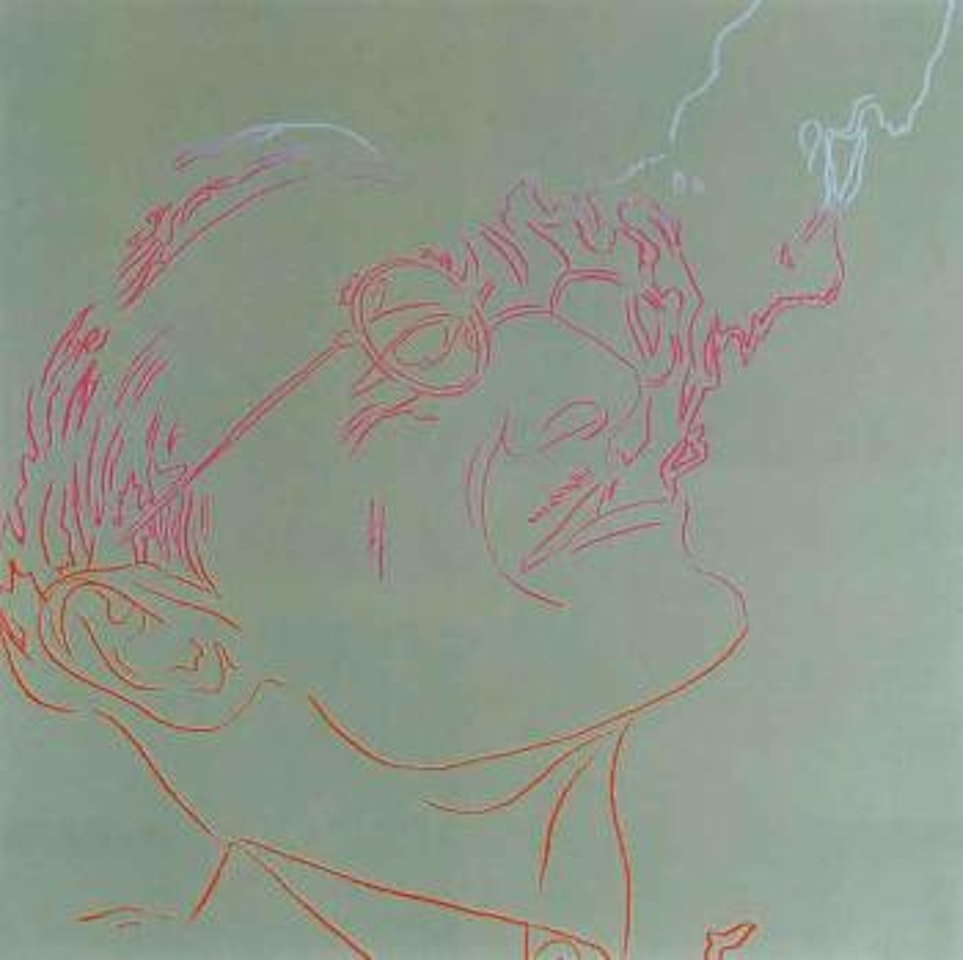 Hermann Hesse C by Andy Warhol