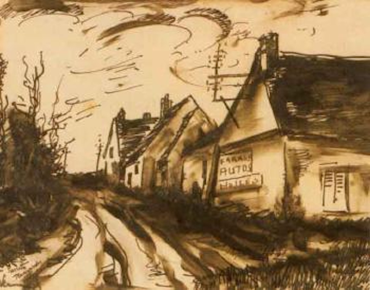 La route by Maurice de Vlaminck