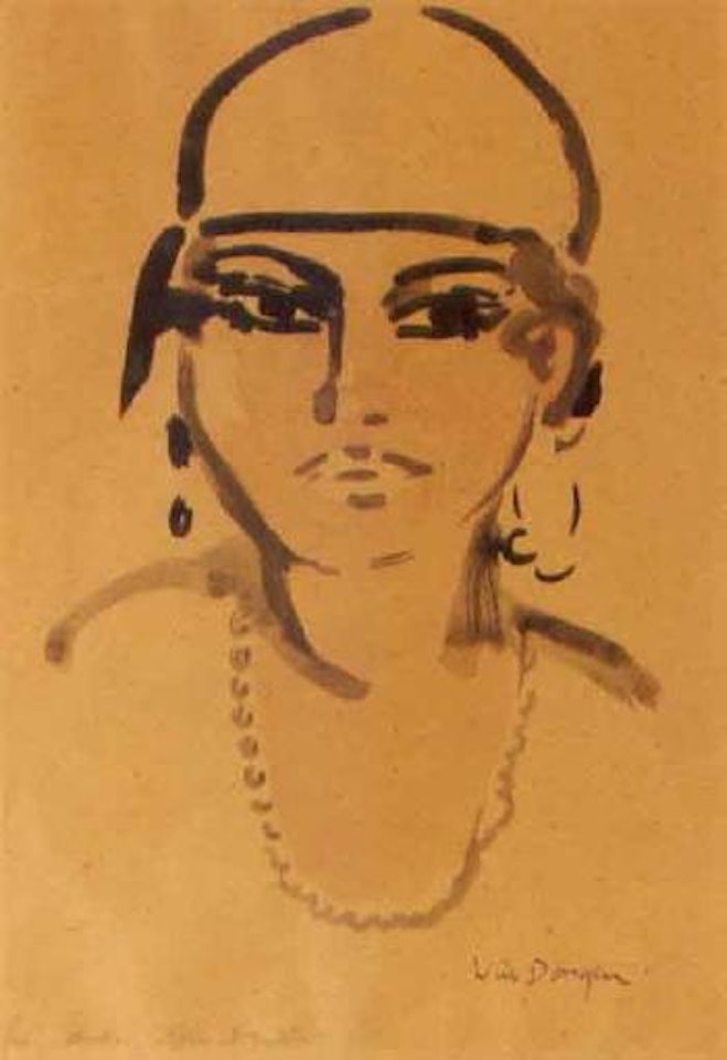 Femme arabe, le Caire by Kees van Dongen