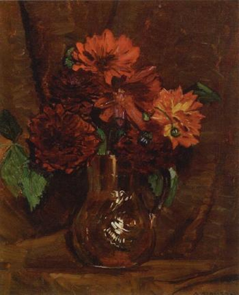 Chrysanthemums by Arthur Ernest Streeton