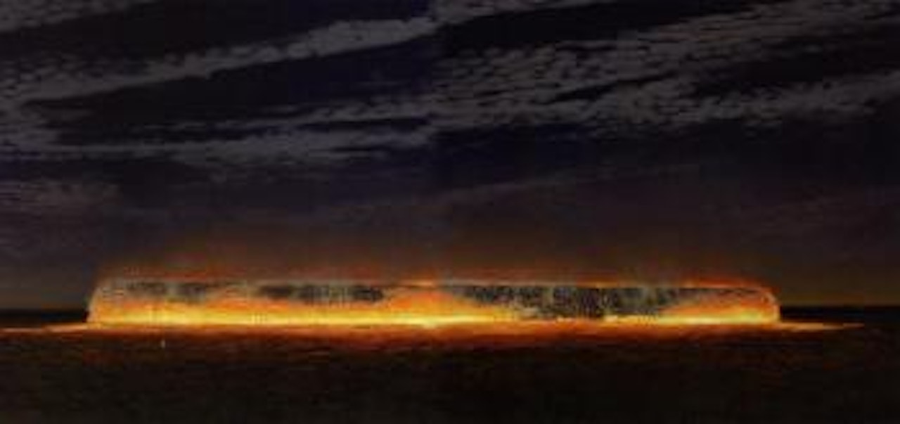 Dawn - still life by Tim Storrier