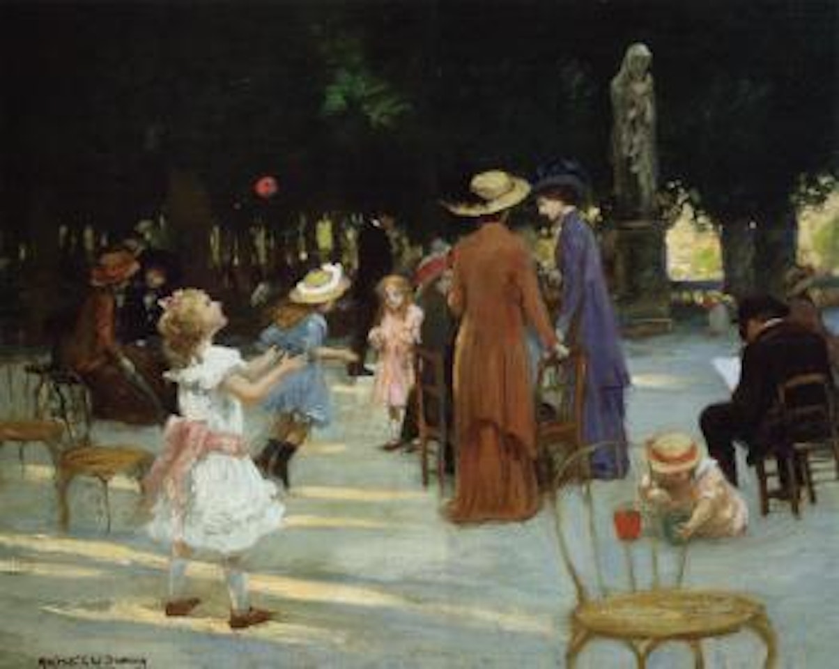 In the Luxembourg Gardens by Rupert Charles Wulsten Bunny