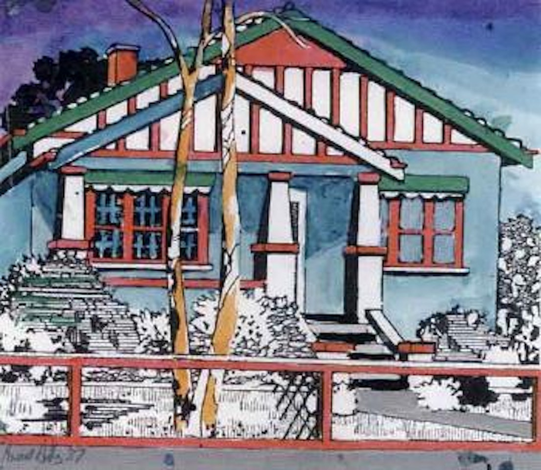 Californian bungalow by Howard Arkley