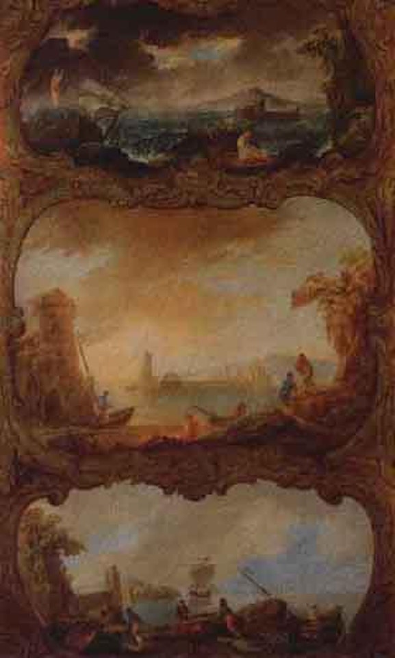 Seascapes by French School