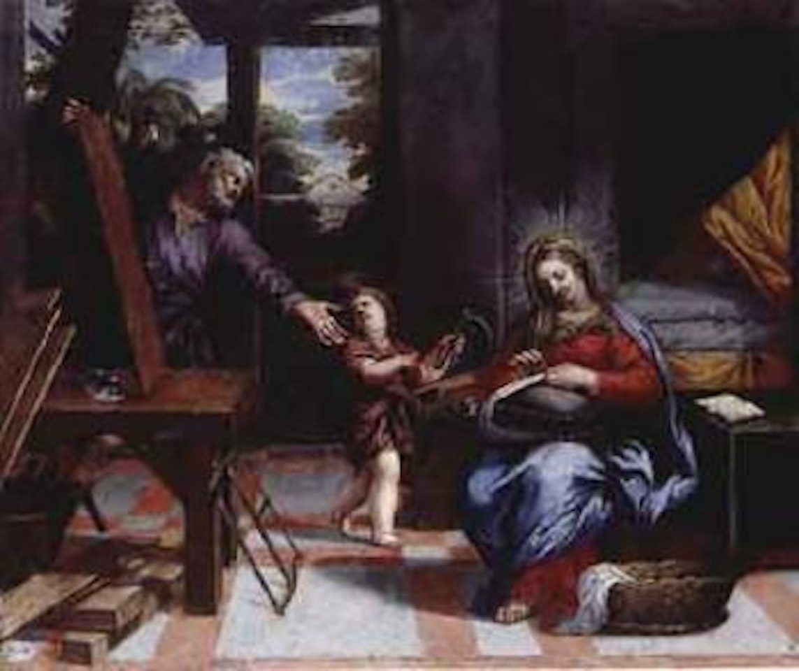 Holy Family in Nazareth by Italian School