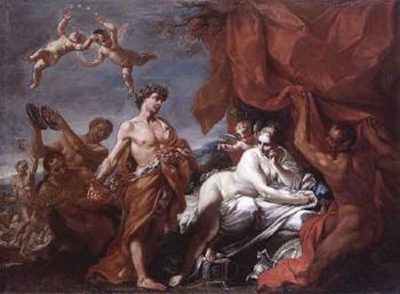 Bacchus and Arianna by Attributed to Carlo Maratta