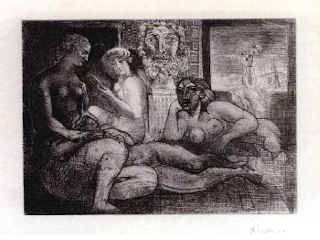 Quatre femmes nues by Pablo Picasso