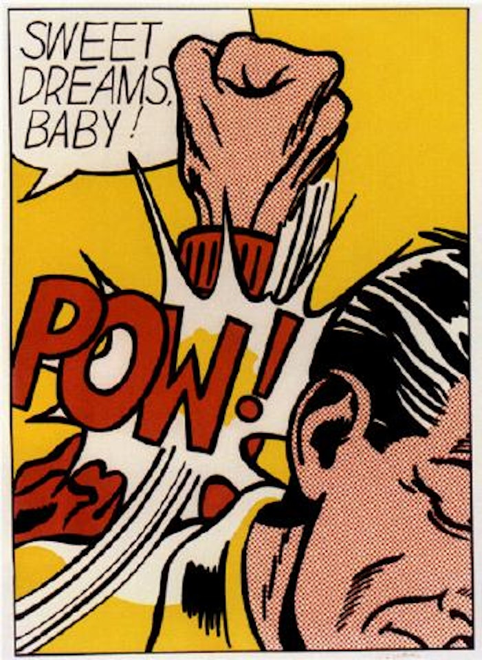 Sweet dreams baby ! by Roy Lichtenstein
