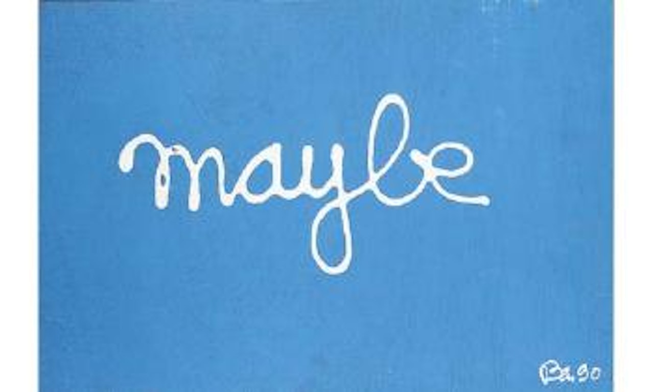 May be by Ben Vautier