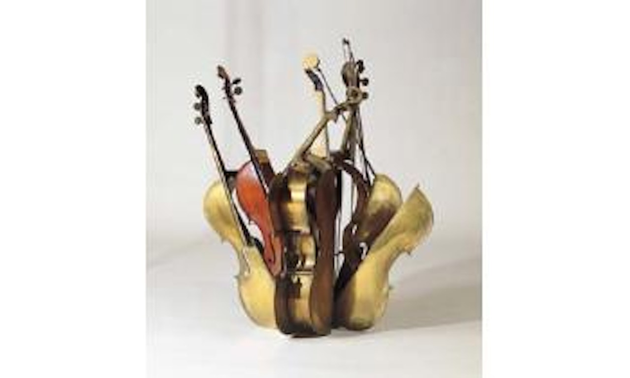 Prisonnier, violoncelle by Arman
