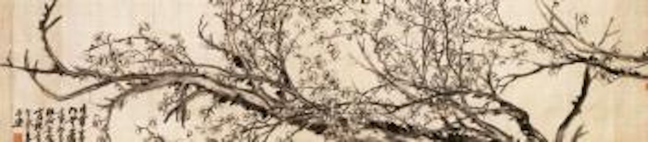 Plum blossoms by Wu Changshuo