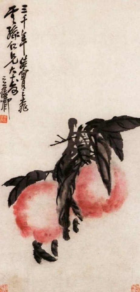Peaches by Wu Changshuo