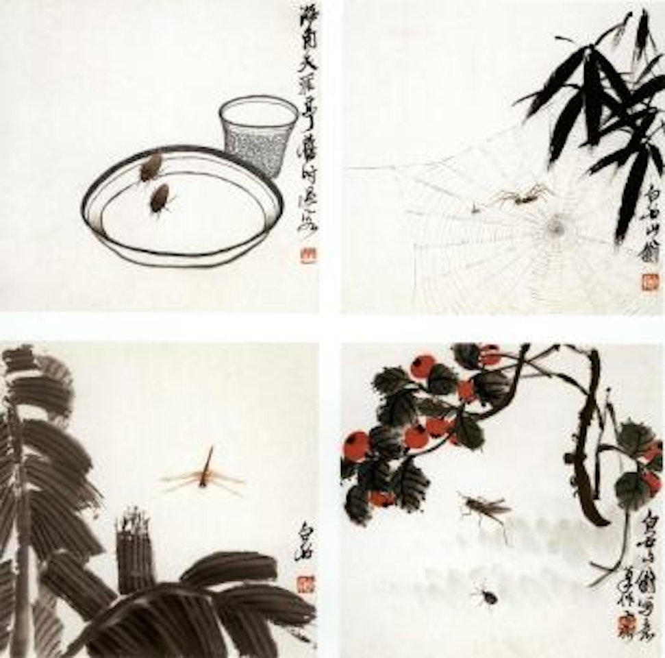 Flowers and insects by Qi Baishi