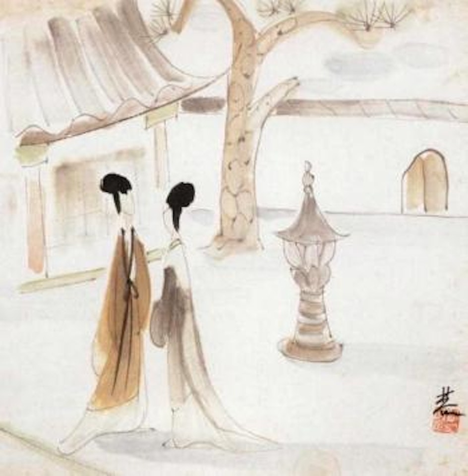 Ladies by Lin Fengmian