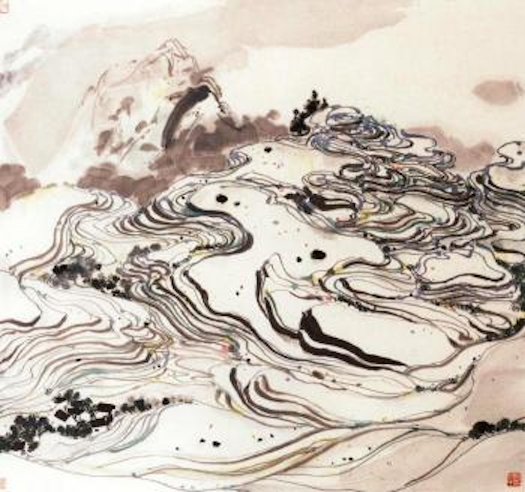 Landscape by Wu Guanzhong