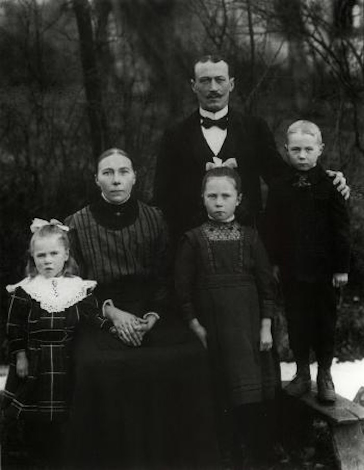 Westerwald peasant family by August Sander