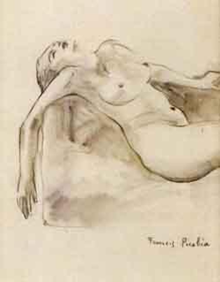 Nu au sofa by Francis Picabia
