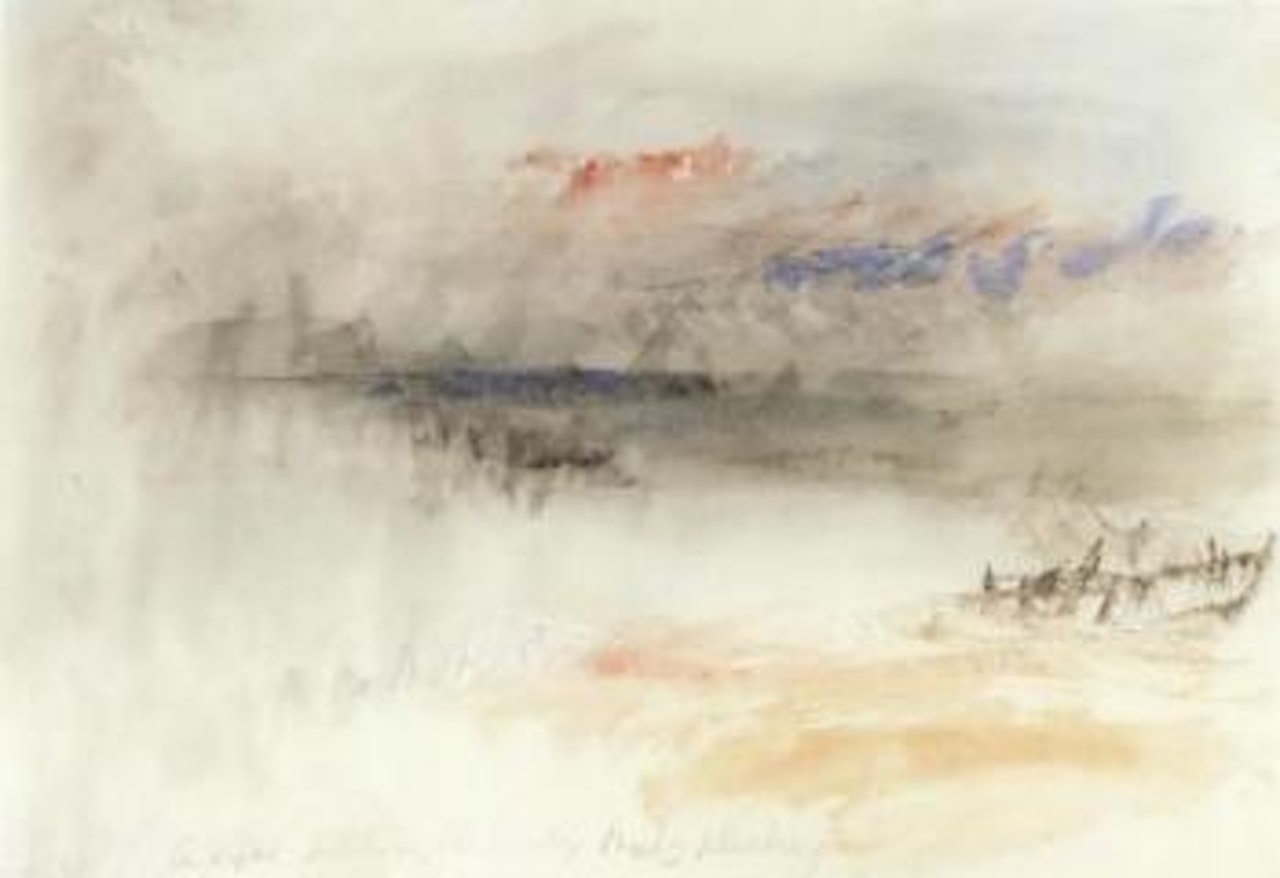 Study of a sea and sky off Margate by Joseph Mallord William Turner
