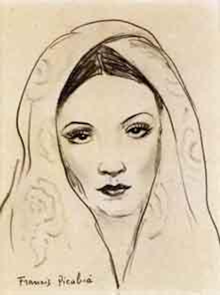 L'espagnole au voile by Francis Picabia