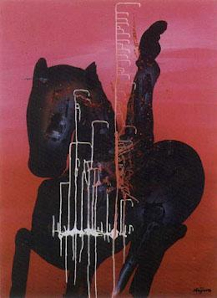 Retour de Chine, Serie des - Cavaliers eclabousses by Ladislas Kijno