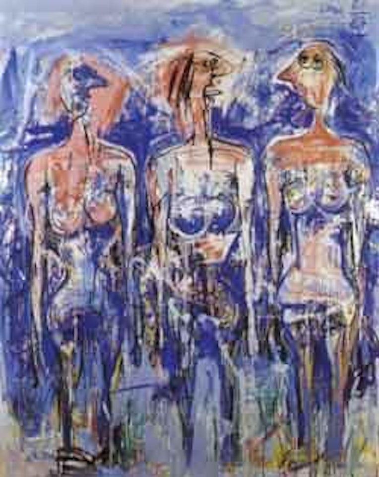 Trois personnages by Louis Cane