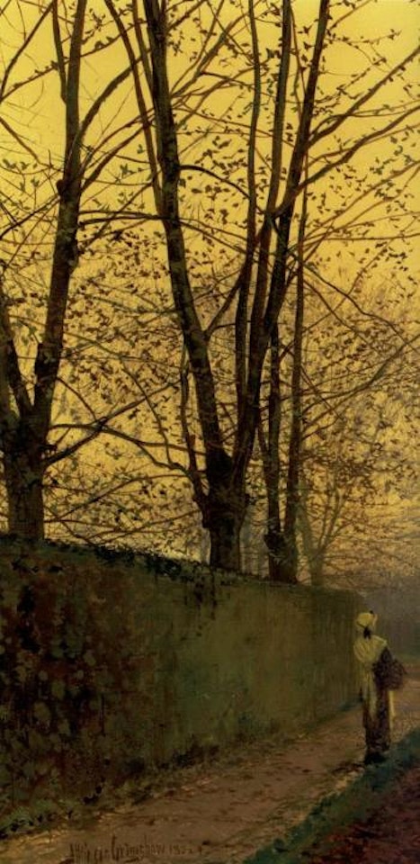 Late October by John Atkinson Grimshaw