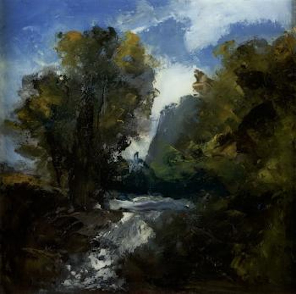 Chute d'eau esquim by Gustave Courbet