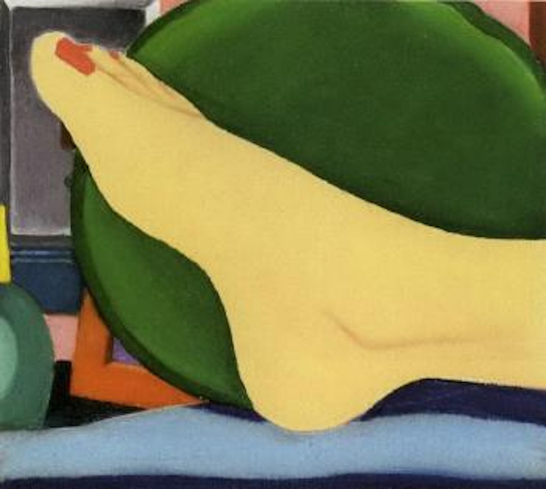 Study for bedroom foot by Tom Wesselmann